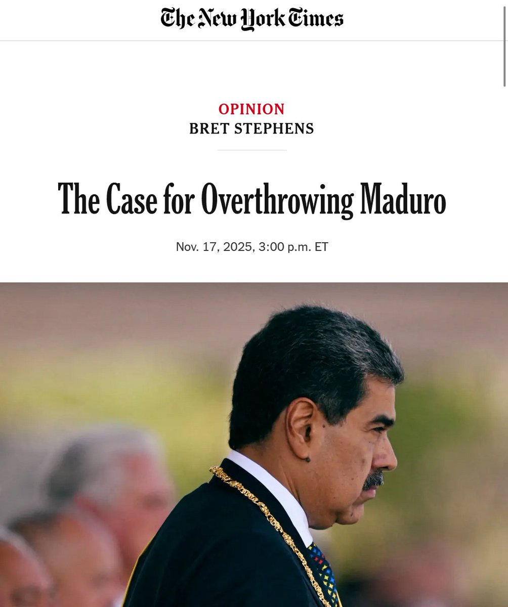 AlanRMacLeod's tweet image. &quot;The case&quot; for deleting your New York Times subscription has never been stronger. 🇻🇪