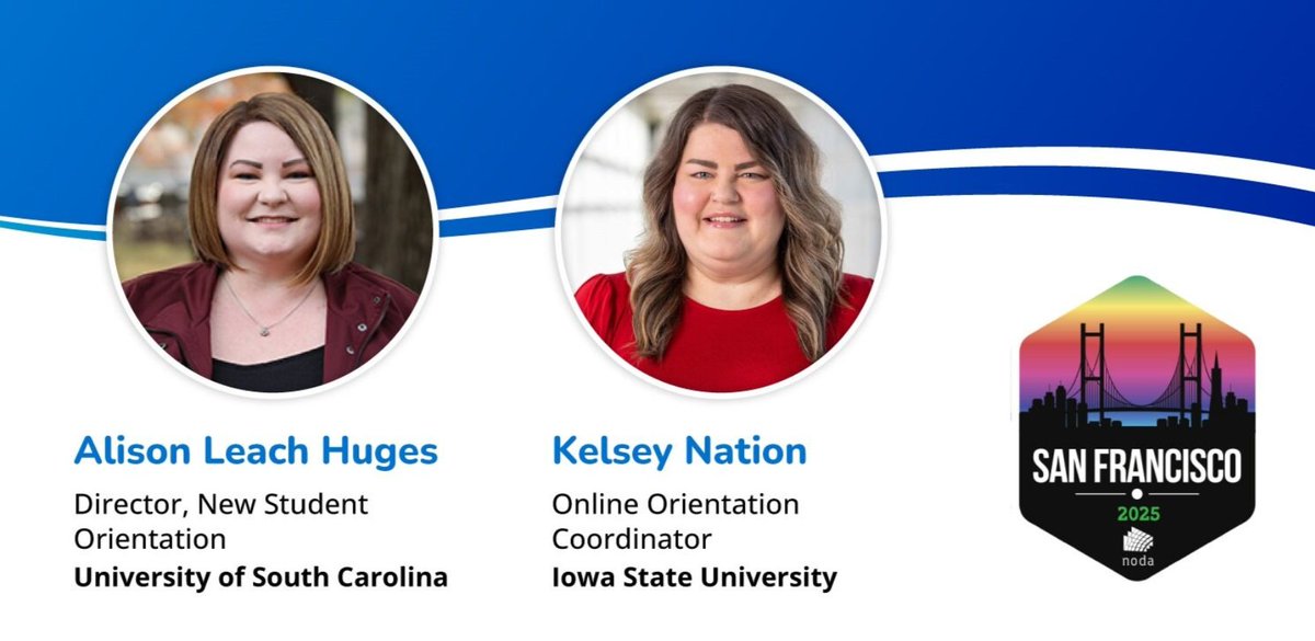 AdvantageDesign's tweet image. The #NODAC2025 Annual Conference combined fresh ideas, inspiring conversations, and forward-thinking strategies from across the OTR community.

The University of South Carolina and Iowa State University shared strategies for modernizing their digital orientation experiences and…