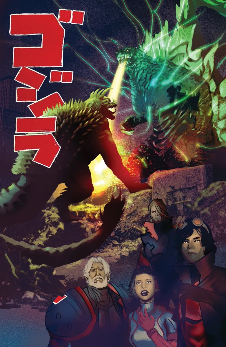 Godzilla Raids Again (1955) // Godzilla #8 (2025) 

#IDW #Comic