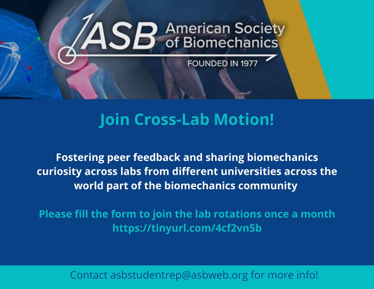 Canadian Society for Biomechanics tweet media