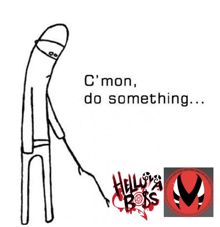 kaulidch's tweet image. pov: the entire fandom after tomorrow #HazbinHotel  #HelluvaBoss