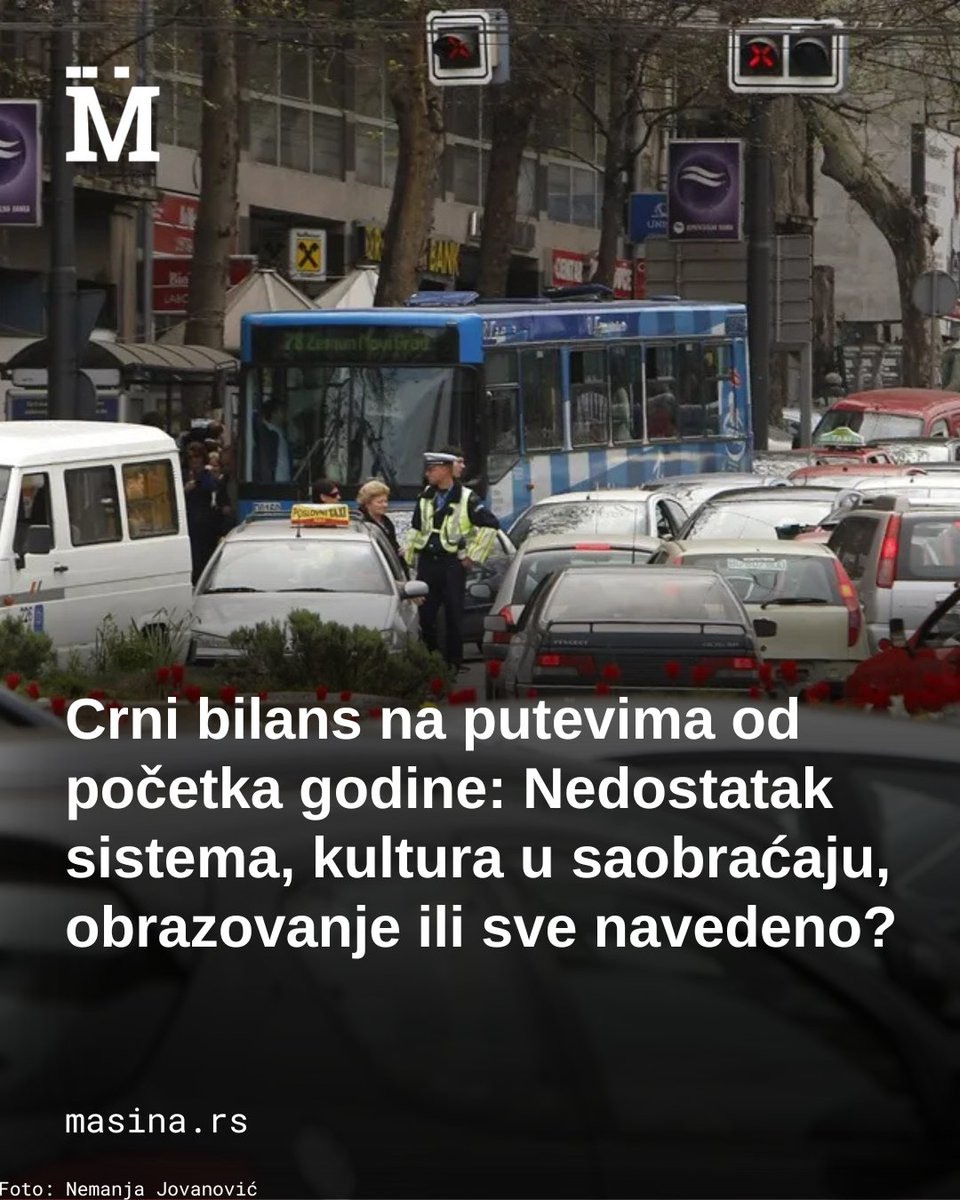 MasinaRS's tweet image. Poslednja, po mnogim parametrima, u Evropi – to je pozicija koju Srbija zauzima kada je u pitanju bezbednost učesnika u saobraćaju, bilo da se radi o odraslima, a nažalost i kada su u pitanju deca. Ukoliko se pregleda rubrika zvana „crna hronika“ po internet portalima u…