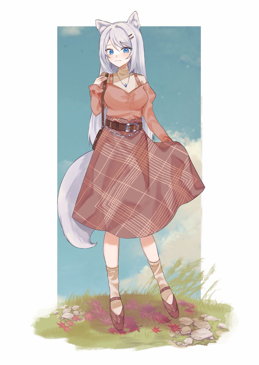 aaaaabbbbbzz27's tweet image. 超可愛的秋裝浠
抓著秋天的尾巴
繼續享受出遊的旅遊狐

感謝 @mayu_twoworld 接受委託設計了超好看秋裝

(連結下收
#MizukiART