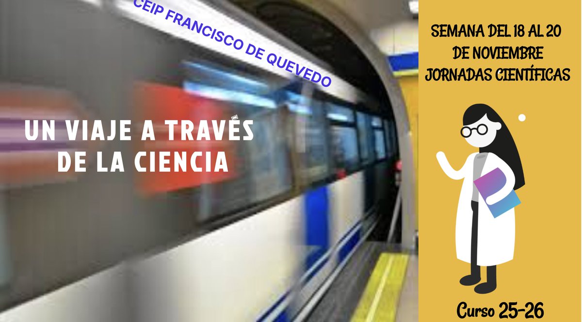 Quevedoleganes's tweet photo. Jornadas científicas en el CEIP Francisco de Quevedo https://t.co/BSbDCBrnxY