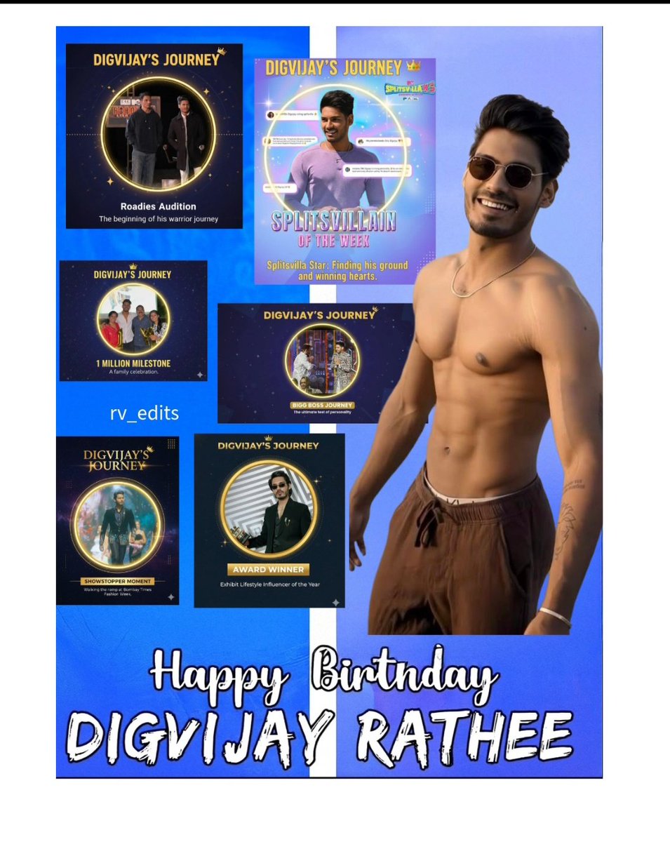 imrv_018's tweet photo. Some people inspire so deeply that their success becomes your happiness. He's one of them.❤️🫶🏻

#HappyBirthdayDigvijay 

@itsDiggyGang https://t.co/jb1oL5Q0ZK