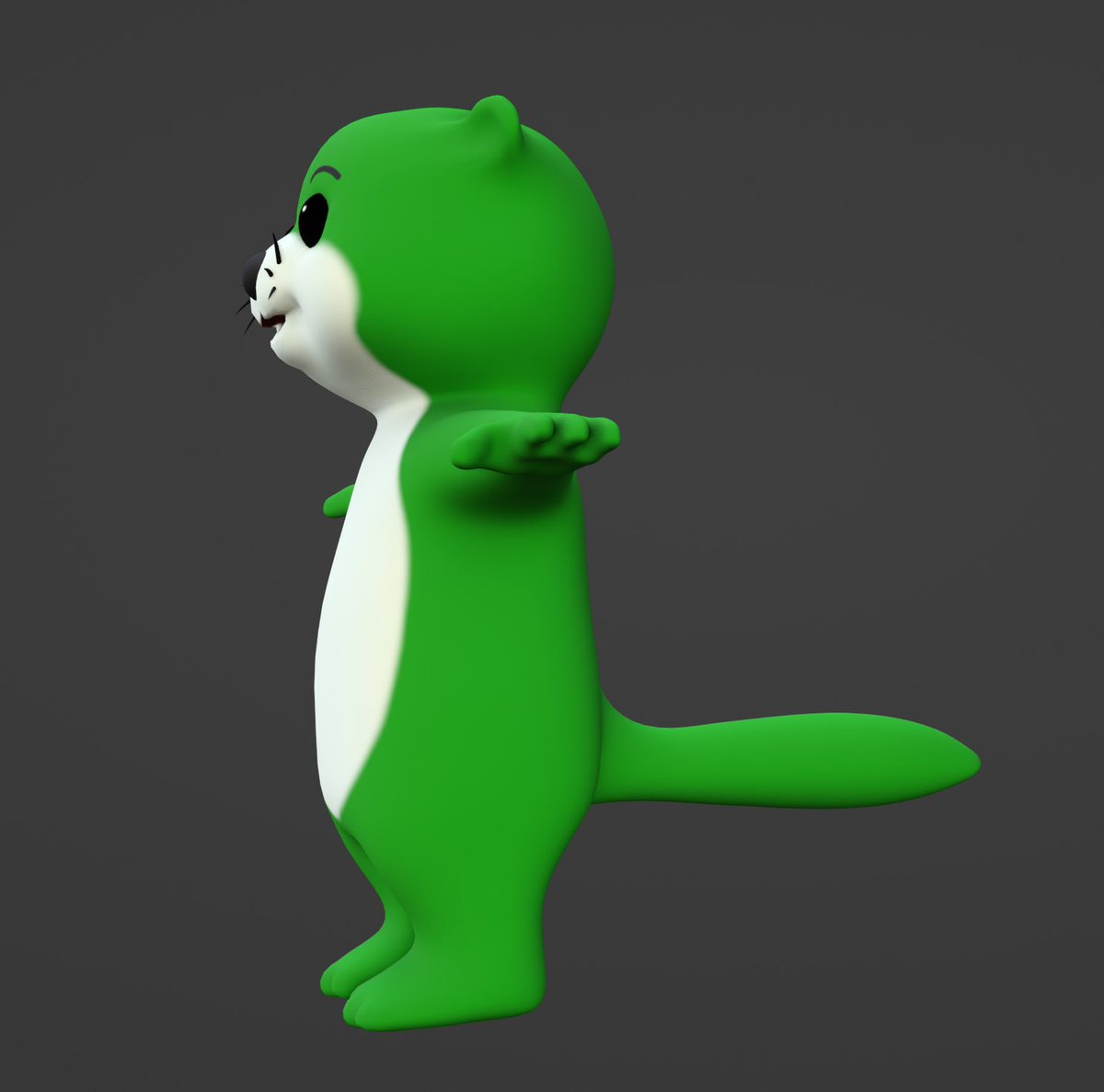 swimotto's tweet image. At first we were only swimming through @AbstractChain in 2D 🦦

Now $OTTO is 3D, fully rigged &amp;amp; game ready! Soon you’ll be be able to play as your favorite otter in @niftyisland 💚