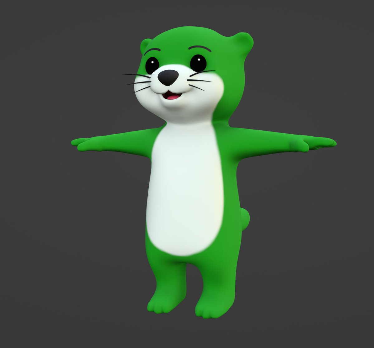 swimotto's tweet image. At first we were only swimming through @AbstractChain in 2D 🦦

Now $OTTO is 3D, fully rigged &amp;amp; game ready! Soon you’ll be be able to play as your favorite otter in @niftyisland 💚