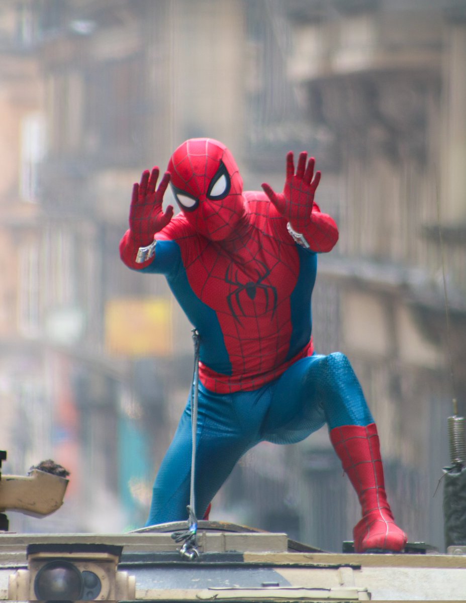 tarshit_r's tweet photo. Our beloved friendly neighborhood Spider-Man https://t.co/XuUup0inoy