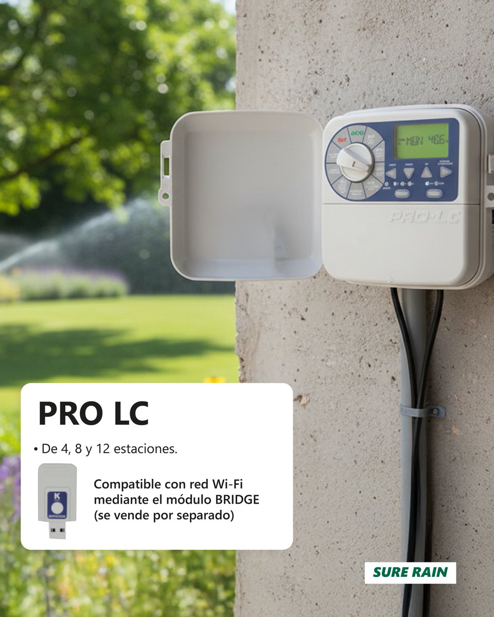 SureRain's tweet image. Programadores de Riego K-RAIN 💦

👉 RPS 46 
👉 PRO LC
👉 PRO EX 2.0

💧 Con el respaldo de Sure Rain, representante exclusivo de K-Rain en Argentina y la mejor garantía de la industria.

Sure Rain, importador y distribuidor mayorista de productos para agua y riego.