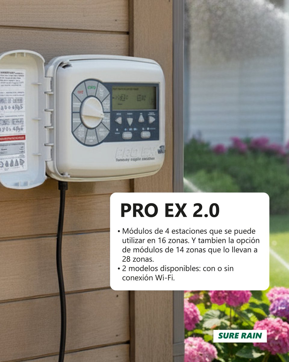 SureRain's tweet image. Programadores de Riego K-RAIN 💦

👉 RPS 46 
👉 PRO LC
👉 PRO EX 2.0

💧 Con el respaldo de Sure Rain, representante exclusivo de K-Rain en Argentina y la mejor garantía de la industria.

Sure Rain, importador y distribuidor mayorista de productos para agua y riego.