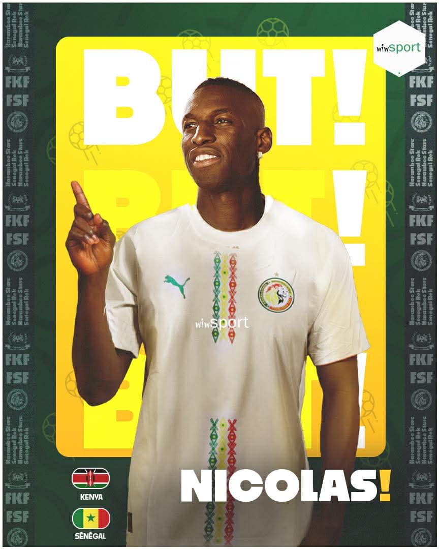 wiwsport's tweet photo. 🔥🇸🇳 Festival de buts d'entrée avec déjà un doublé de Jackson 9' et 14´
Quel début de match !!!
#KENSEN https://t.co/Nuf2sCSpt9