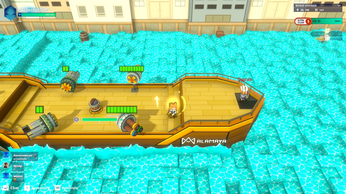 Good luck and Bon Voyage to the Ship of Unity! <a href="/TheSandboxGame/">The Sandbox</a>  tsbga.me/TheSandbox