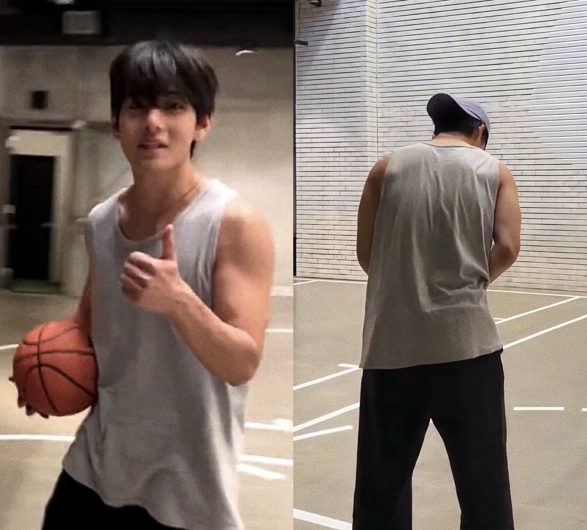 Taehyungimpact's tweet image. Front                                                Back