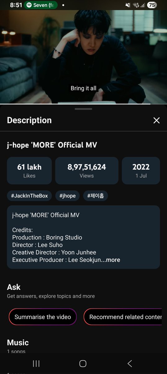 lizziewithbts's tweet image. STREAM &apos;More&apos; on YouTube

-Take a screenshot at the start and end, and tag 3 moots to pass it on 

@untilusted @kookiesrose @_tana_t see this, continue the chain💜