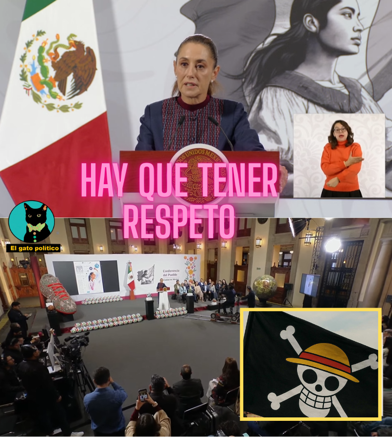 elgatopolitico_'s tweet image. 🔴🔴¡Así de claro!
La presidenta responde a los falsos organizadores, que ante el fracaso de la primera marcha de la Generación Z, ahora quieren hacer una segunda marcha, pero el mismo día del desfile en el Zócalo:

&quot;El 20 de noviembre va ser el desfile, como siempre se hace, se…