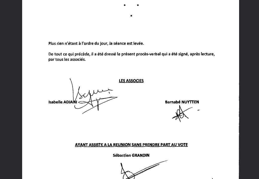 Casimir_Noir's tweet photo. #EtienneBinant est Pacsé avec Sébastien Grandin, un designer proche de #MathieuGallet qui fût le gérant d'Isia Films et Leia Films, deux boites dont #IsabelleAdjani était l'actionnaire majoritaire. https://t.co/yud4040mAe