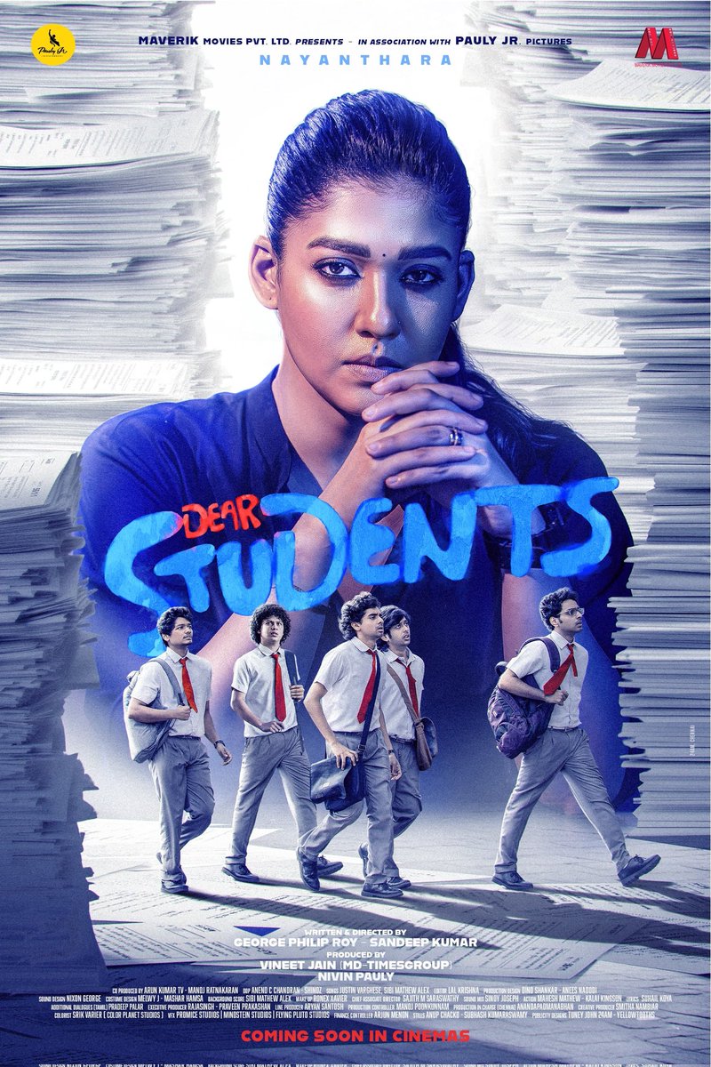 Nayanthara as Vidhya Rudran in #DearStudents 👌🏻

Another Super Bold Role Coming from her,Already Having a Good Anticipation on this film..!!

Can't wait. 🔥