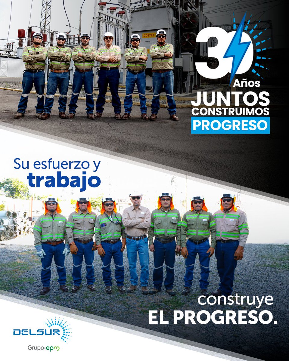 Detrás de cada suministro de energía eléctrica hay tres décadas de historia que simbolizan compromiso y calidad en el servicio para nuestros clientes.

¡Juntos construimos progreso!