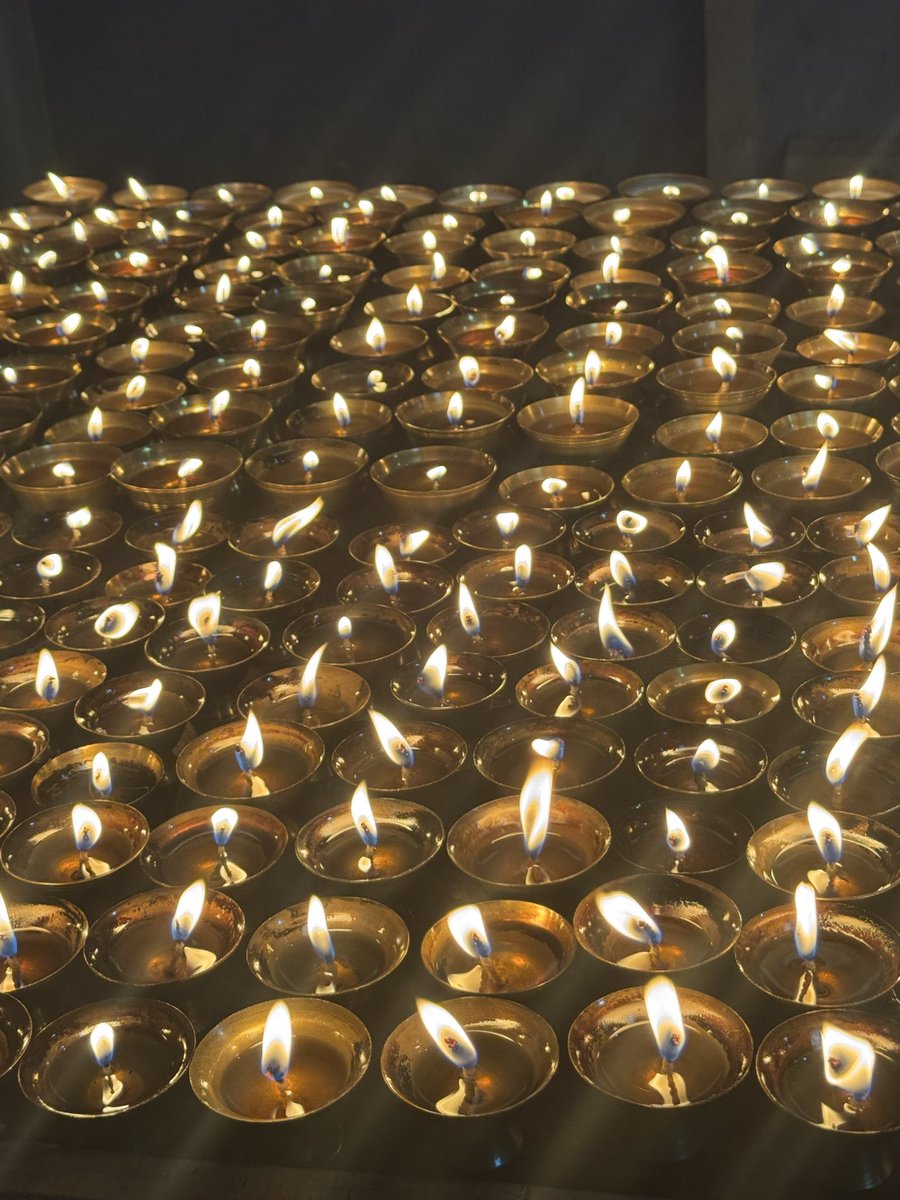 khundupchu's tweet photo. In the stillness of the night and the warm glow of the butter lamps, I pray for our Rinpoche’s swift rebirth and his return to guide us once again. 🕯️🌙🙏 https://t.co/wHoSqXx6I1