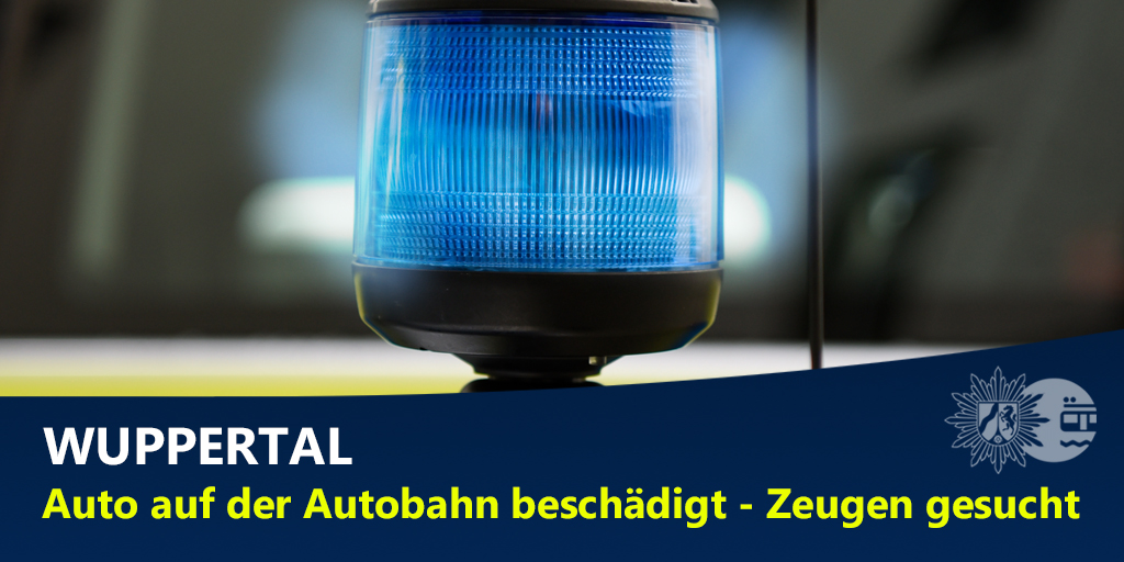 polizei_nrw_w's tweet image. #Zeugenaufruf  Am 15.11.2025 warfen bislang Unbekannte Gegenstände von einer Brücke auf die Autobahn 46 und trafen den Wagen einer Familie. Alle Personen blieben glücklicherweise unverletzt, am Auto entstand ein Sachschaden in Höhe von circa 5.000 Euro.
❗wuppertal.polizei.nrw/presse/pol-w-w…