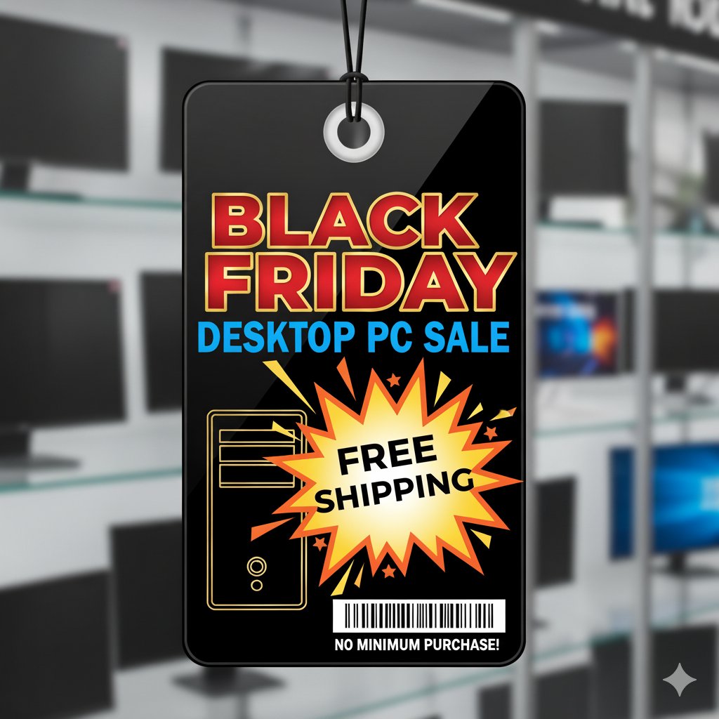 CPUSolutions's tweet image. 🥳 BLACK FRIDAY STARTS TODAY! 🥳

Skip the lines and the waiting! Our massive Desktop PC sale is live NOW. Save big on powerful new rigs and get the best part: Free Shipping on every single PC! 📦💨 Upgrade your speed, keep your cash. Inventory is going fast! 🏃💨…