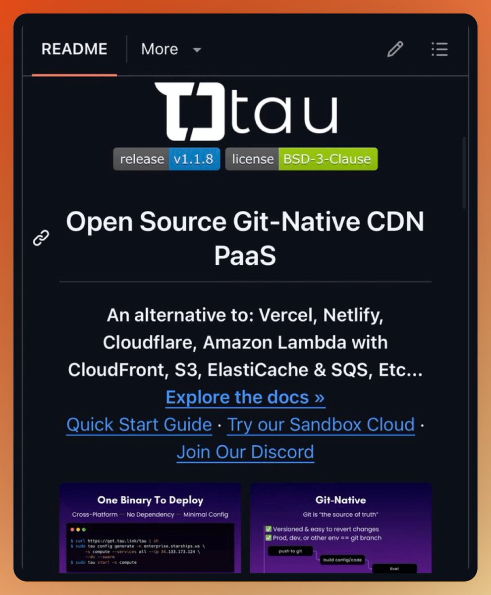 GithubProjects's tweet photo. Open-source Cloudflare alternative. https://t.co/1q3hb0a6rJ