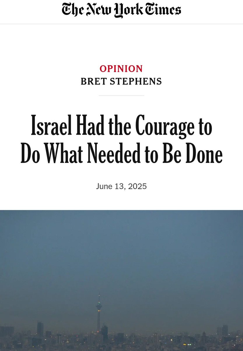 BenjaminNorton's tweet image. Neoconservative New York Times columnist Bret Stephens has been wrong about pretty much everything his entire career.

He obediently regurgitated CIA lies to justify every US war of aggression, against Iraq, Libya, Syria, and Iran.

Now he is calling for overthrowing Venezuela&apos;s…