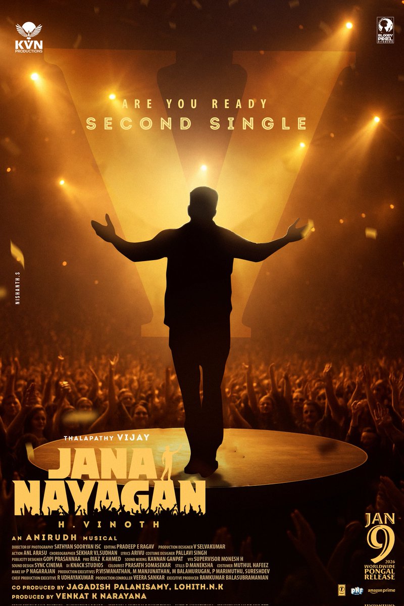 Nishanth_Offcl's tweet image. Are You Ready ? #JanaNayaganSecondSingle 🧨💥

#Thalapathy @actorvijay na @hegdepooja @_mamithabaiju #HVinoth @anirudhofficial @KvnProductions
@Jagadishbliss @LohithNK01 #JanaNayaganFromJan9 #JanaNayagan #ஜனநாயகன் #JanaNayakudu #Thalapathy69 #JanaNayaganAudioLaunch @BloodyPixel