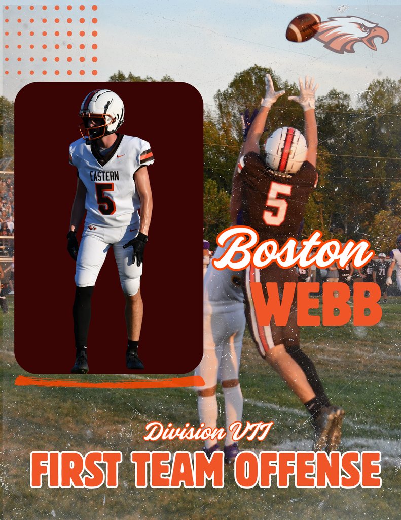 EasternLocalSD's tweet image. Congratulations to All-District Football award honorees! #OnwardEagles