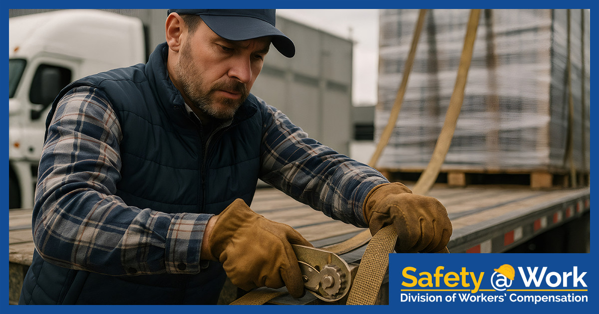 🚚Unsecured loads cause 700+ deaths a year. Protect lives and cargo with these securement tips:

✅Plan and inspect gear
✅Distribute weight evenly
✅Use enough tie-downs
✅Follow state laws

Learn more: bit.ly/T5-cargo

#WorkplaceSafety