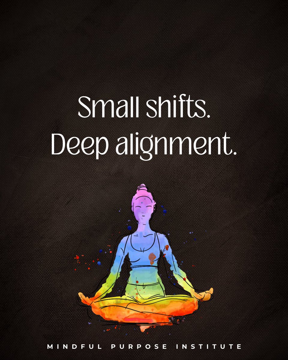 TheMPI_Official's tweet image. Alignment isn’t a performance. It’s the quiet click when body, feeling, and choice face the same way. Change one degree and the whole path turns with you.