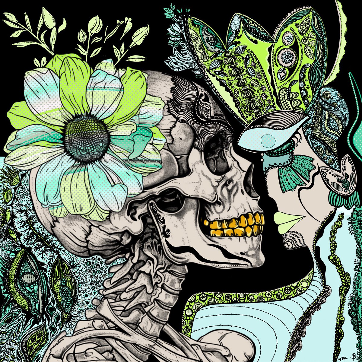 During a time when life’s gotten extremely challenging and busy with change, I got to create this piece with <a href="/sepim_art/">Sepim_art</a> and got that feeling I think we are suppose to get from art. 

Absolutely in love with IN LOVE AND DEATH.

Live on lunalauncher.io
