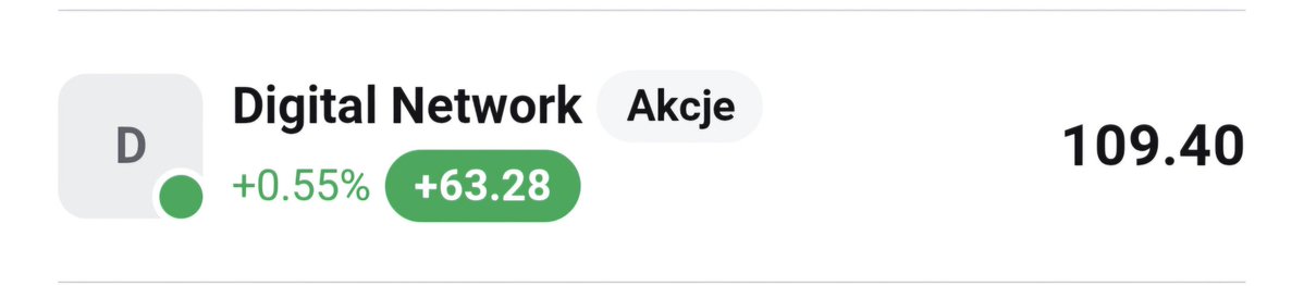 HunterDividends's tweet image. #Digital_Network 
Czyżby inwestorzy po porannej panice zrozumieli, że nie wypłacenie zaliczki na dywidendę w obliczu ostatniego przejęcia to nie jest takie złe? Czy zrozumieli, że to może być szansa na spółkę dividend-growth ?