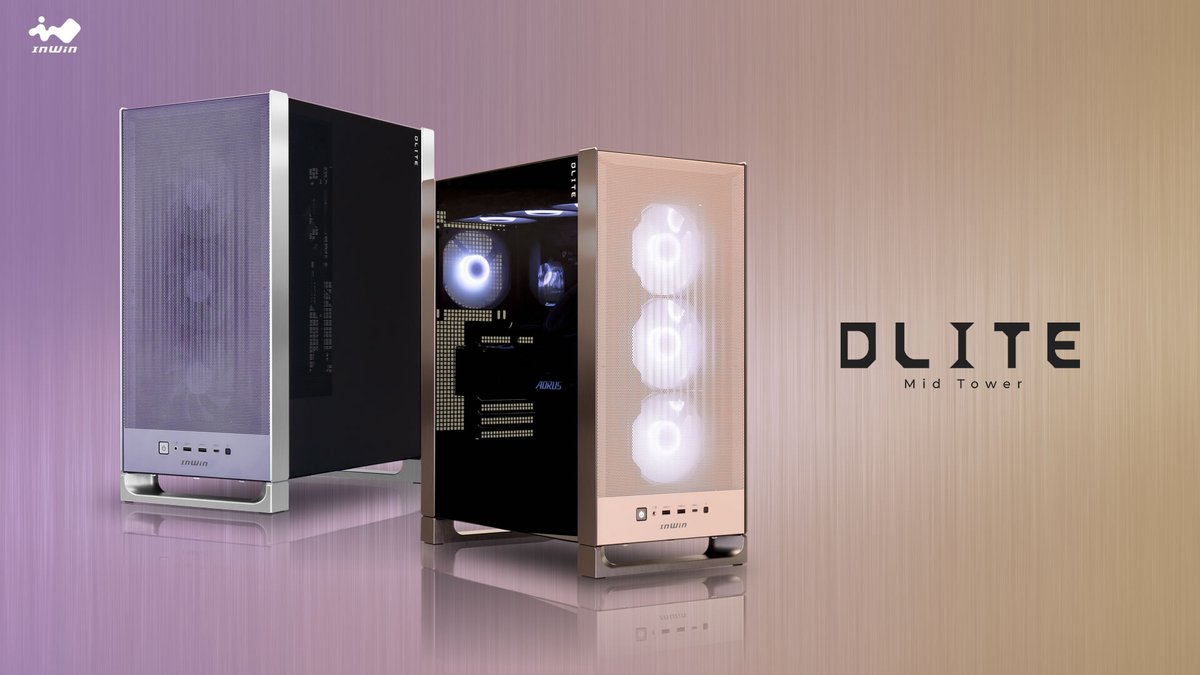 thinkcomps's tweet image. ➔ NEWS ➔ In Win Unveils the DLITE: A Premium Mid-Tower ATX Chassis with Style and Performance: thinkcomputers.org/in-win-unveils…