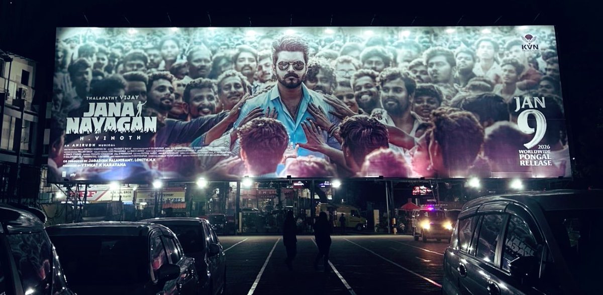 VCDtweets's tweet image. #JanaNayagan at Iconic Sathyam Cinemas, Chennai 🔥🔥

Get Ready for the Best #Thalapathy Farewell 🫶🏼💥

ONE LAST TIME 🫴🏼
