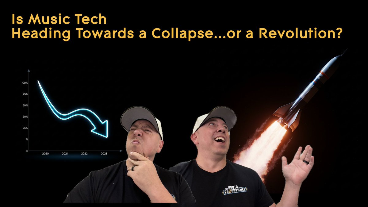 audioprogrammer's tweet image. Is music tech hitting its &quot;dubstep phase?&quot;

I just got back from the amazing @audiodevcon in England, and beneath the excitement of seeing everyone, I kept hearing the same concern: this year has been rough across the board.

Here&apos;s the thing nobody wants to say out loud: we have…