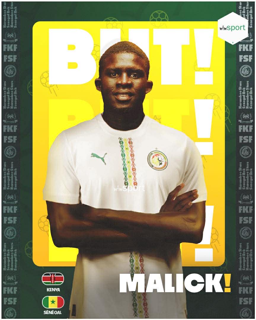 wiwsport's tweet photo. ⚽️🔥 Sur une passe lumineuse d’Ibrahim Mbaye, El Hadj Malick Diouf signe le 2-0 !
Les Lions sont en feu dans cette première période ! 🇸🇳🦁
#KENSEN https://t.co/BPxKcuEzFP