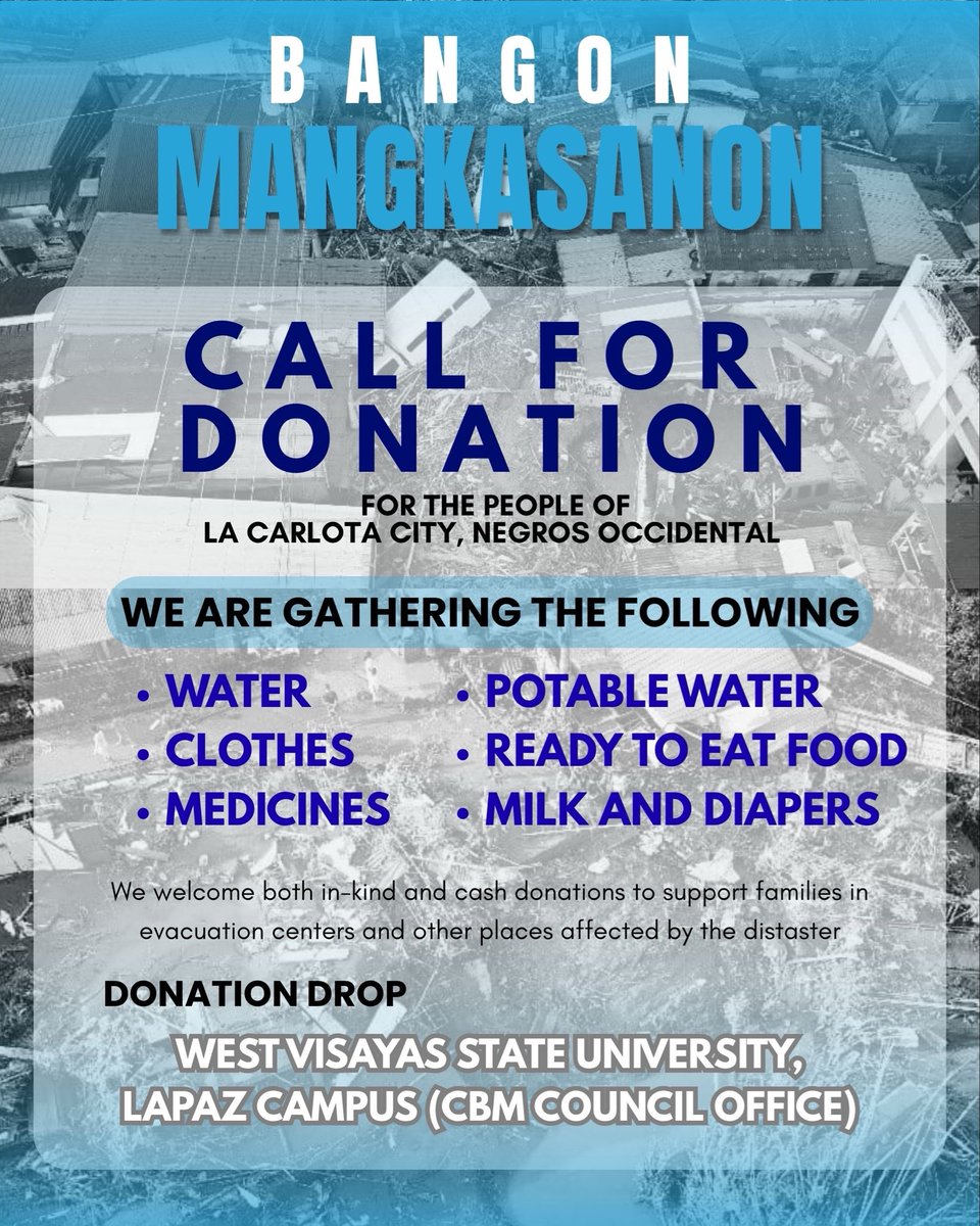 lexxubear's tweet image. 🎶 MUSIC THAT HEALS. HOPE THAT HELPS. 🌱

Not just 1 but 3 days of sharing their talents and compassion through music by our Bloom friends to help La Carlota rise after Typhoon Tino!

Every note, every donation brings hope! 💖

📌 For Donation Request :  

docs.google.com/forms/d/e/1FAI…