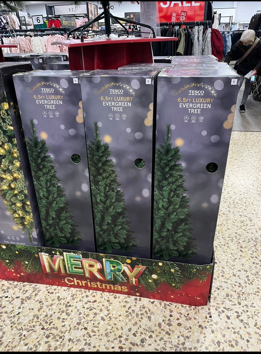 Great job by this divisive shitposter, stirring up simpletons like Susan Hall over Tesco not mentioning the word Christmas on an artificial tree. Nice touch to crop out the bottom of the display, which says 'MERRY CHRISTMAS' in massive letters.