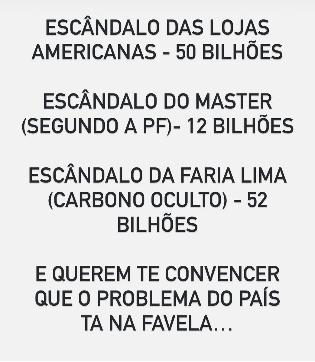 As verdadeiras facções 🧐