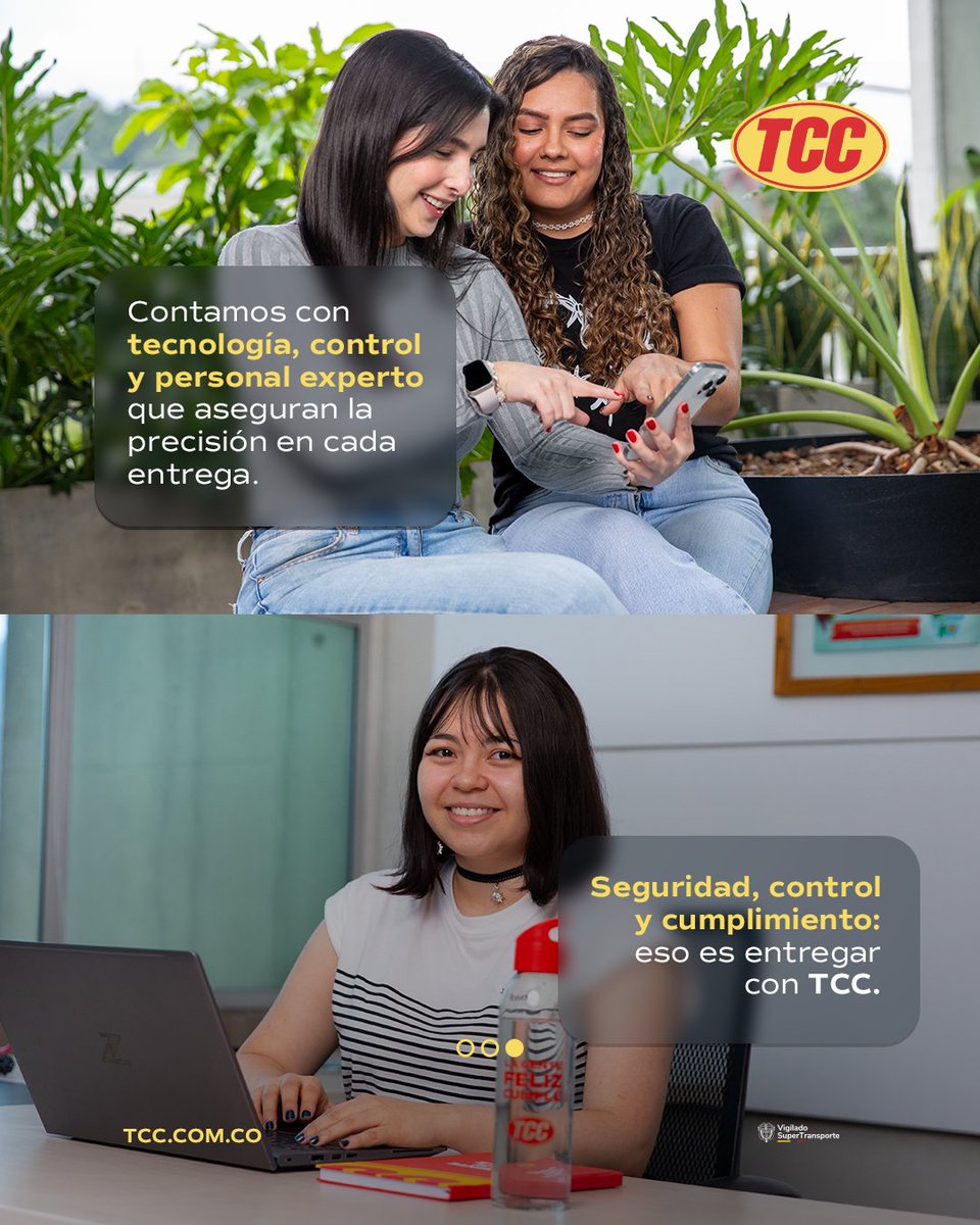 Tu envío está en buenas manos 🤝
En TCC trabajamos con procesos que garantizan seguridad, precisión y trazabilidad en cada entrega.
#TCC #FelicesCumpliendo