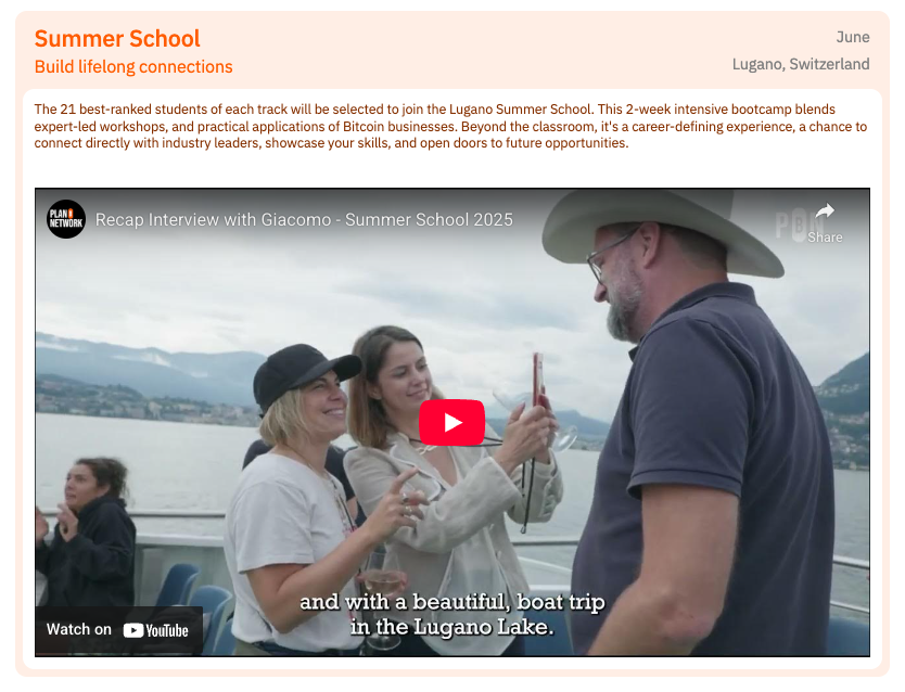 planb_network's tweet image. And earn your place in the prestigious Summer School.
Just 21 spots for each track!