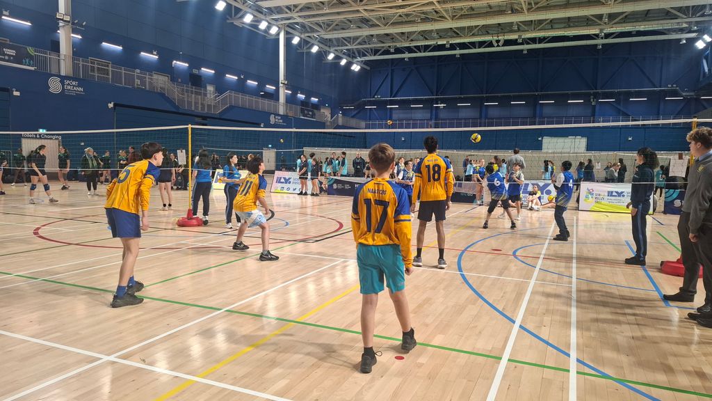 CBSNaas's tweet image. Well done to the first and second years who travelled to the National Sports Arena to compete in the All-Ireland schools 4v4 blitz day.  The lads who are nearly all beginners to the sport won 3 games and were narrowly beaten in the others finishing 4th out of 7 teams.