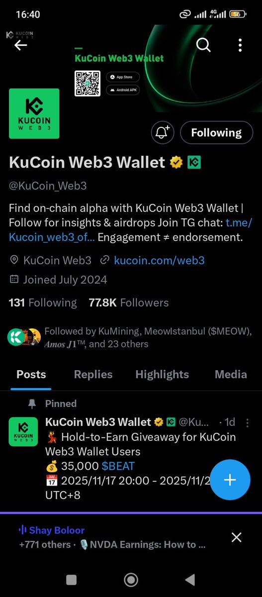 BoytSpace's tweet image. Done ✅ 
Liked 💯 
Reposted 💯 
My answer is 42 

#KuCoinWalletMathCheck

Proofs below 👇 @KuCoin_Web3
