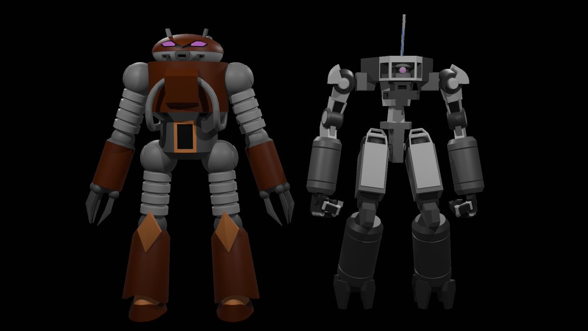 Kiranaise's tweet image. Smol fellas... Really smol fellas. 

#3DModel #gamedev #indiegamedev