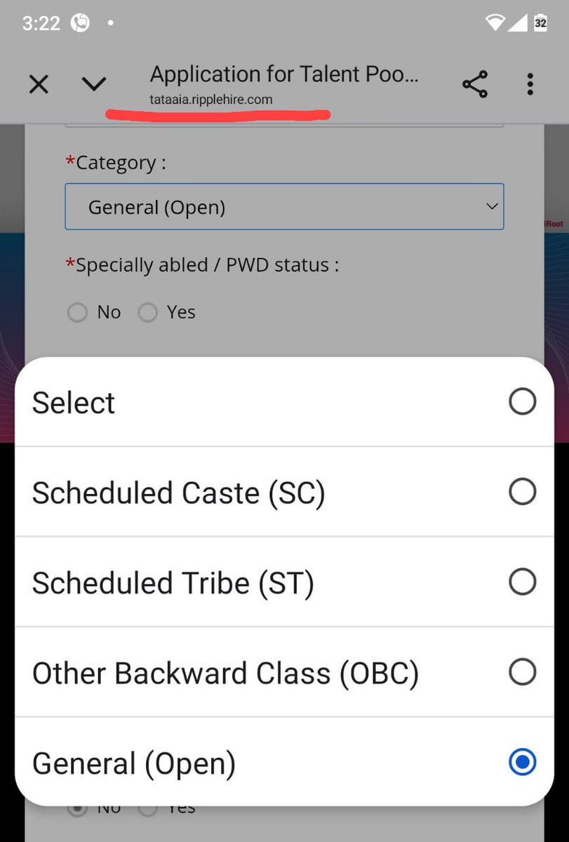 talk2anuradha's tweet image. Why is @TataCompanies asking for caste category during hiring?

Isn&apos;t it a private company?

Is Reservation quietly creeping into private sector now?