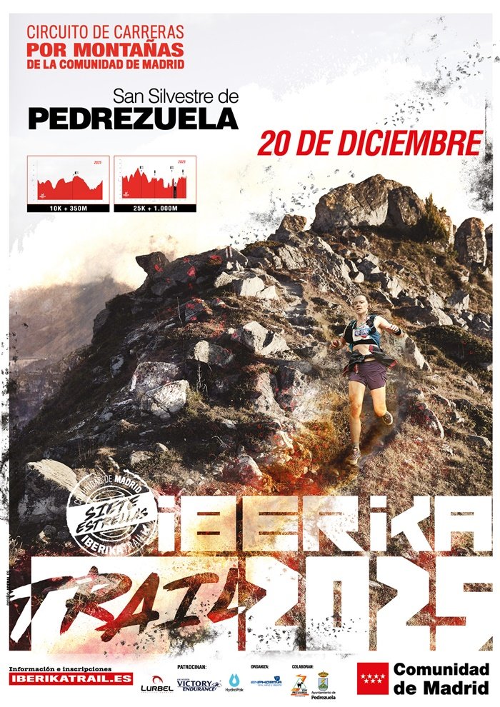 El sábado 20 de diciembre llega la 14ª Iberika Trail San Silvestre Pedrezuela. Una carrera épica para despedir el año con trail y diversión. 🏃‍♂️🏃‍♀️🌲 Más info: fororunners.es/event/14a-iber… #SanSilvestre #TrailRunning #Pedrezuela
