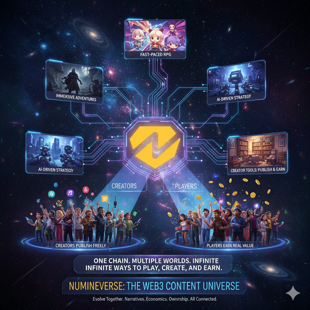 GM Web3.

Some platforms build games.
Some platforms build tools.

But only a few dare to build an entire universe in which both creators and players evolve together.

That's why <a href="/numineverse/">NUMINE</a> stands out.

It's not just launching titles, it's about designing an entire ecosystem