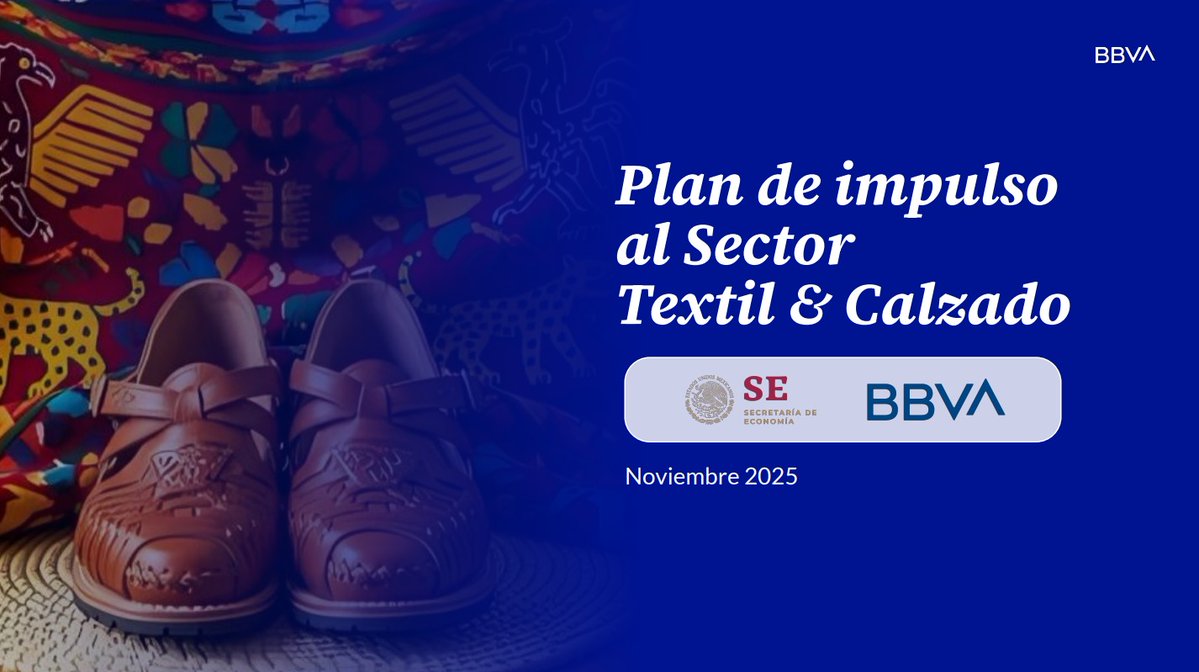 En breve dará inicio el evento de presentación del Plan de Impulso al Sector Textil y de Calzado en México donde <a href="/BBVA_Mex/">BBVA México</a> y <a href="/SE_mx/">Economía México</a> se unen, en beneficio de ambos sectores.