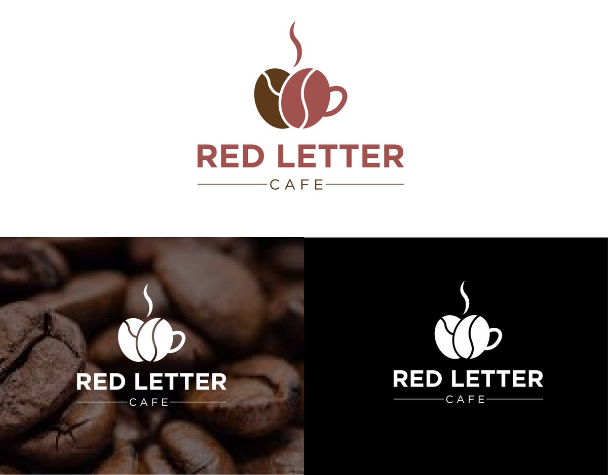 💦Title: Red Letter Cafe
The logo features the cafe's name, "Red Letter Cafe", prominently displayed in large red text.
#logodesign #logodesigner #logocontest #everyone #logo #graphicdesign